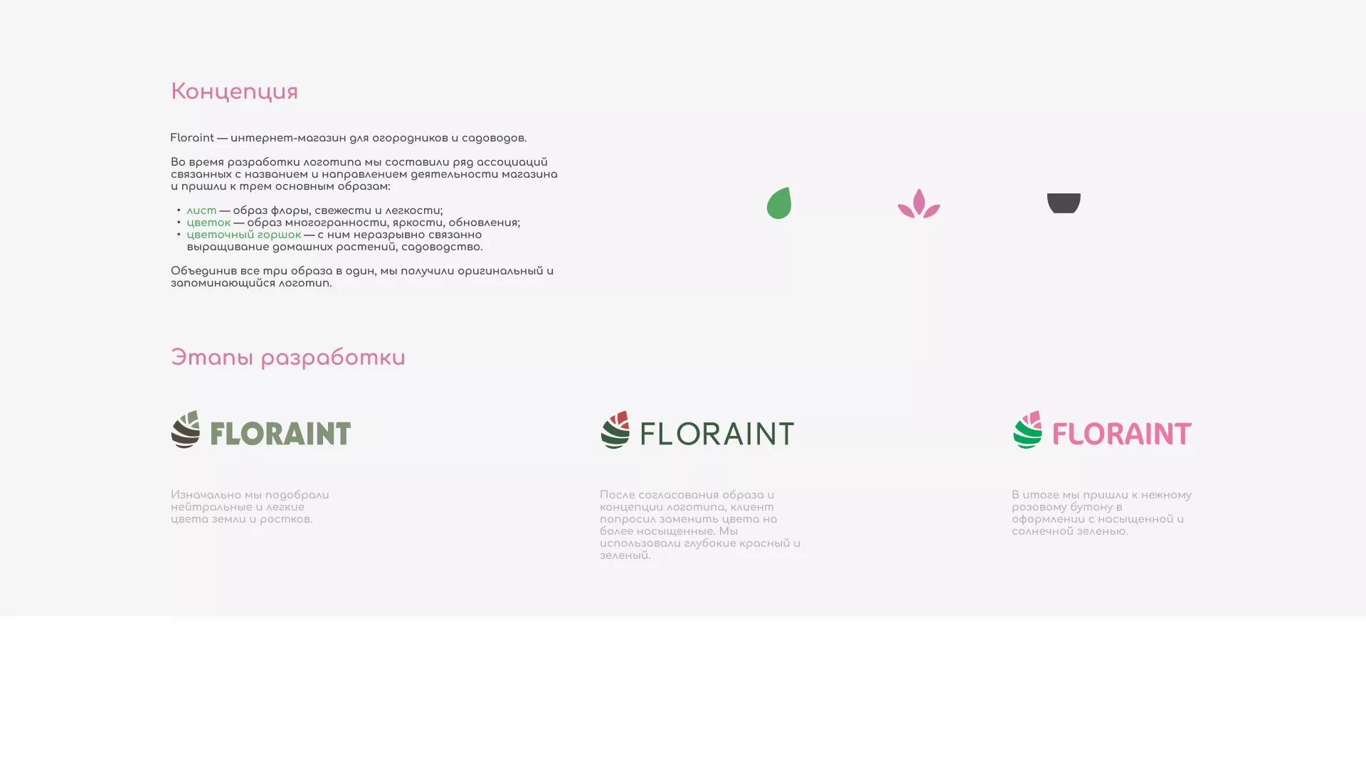 Создание логотипа и интернет-магазина «FLORAINT» в Темникове
